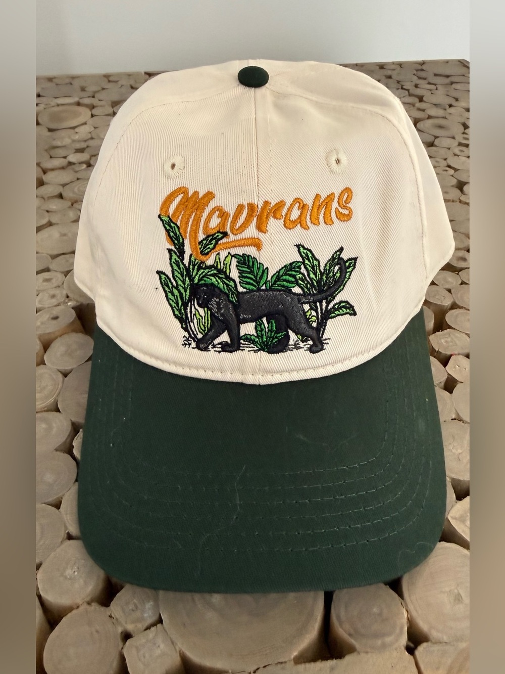 Hat on table